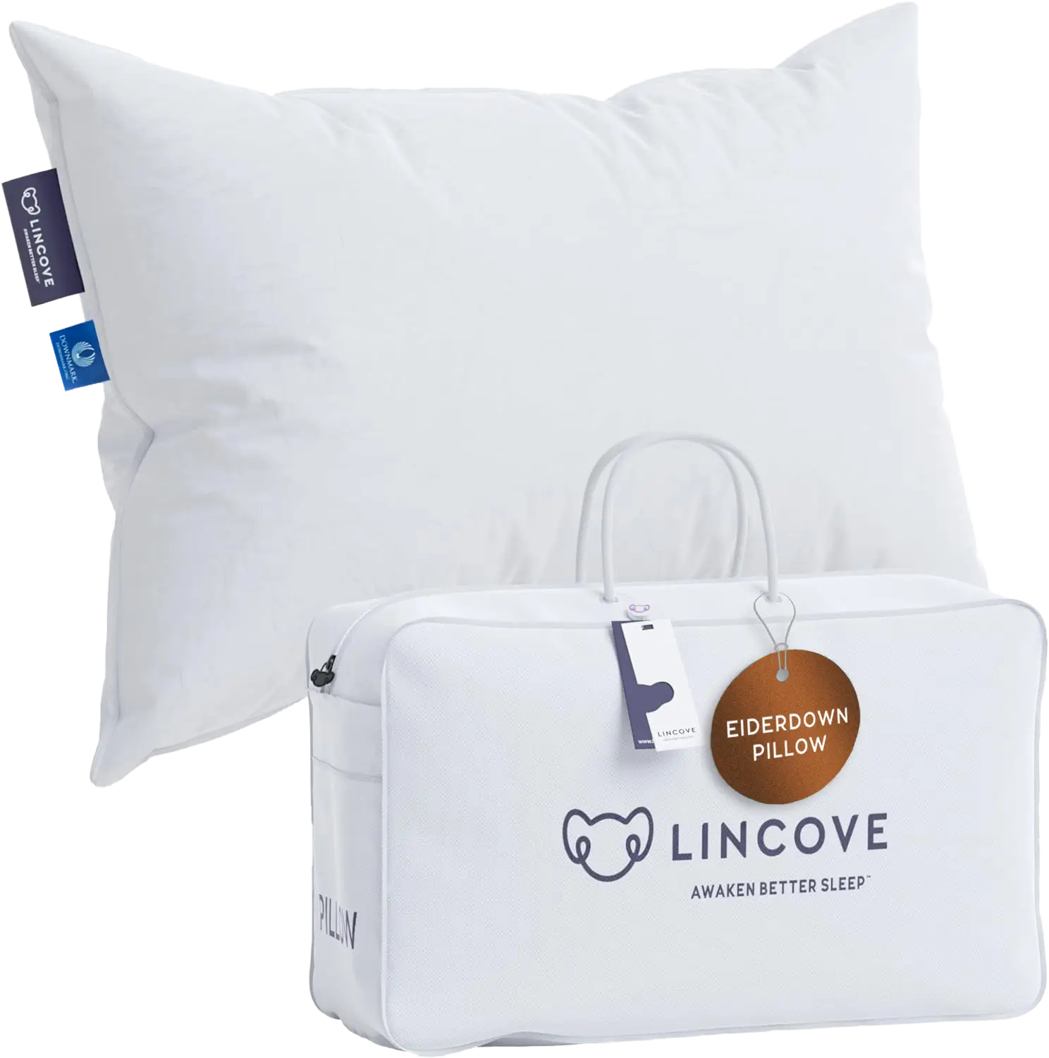 The Lincove Eiderdown Pillow