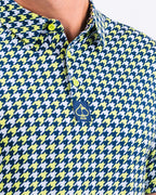 Houndstooth Lime