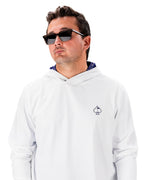 Performance Golf Hoodie - Blue Splatter
