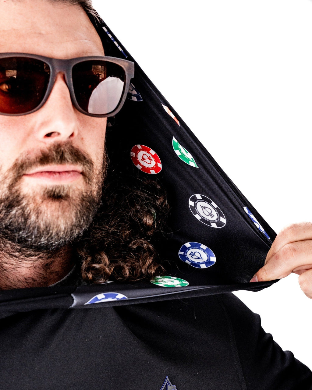 Performance Golf Hoodie - Poker