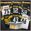 Autographed/Signed Pittsburgh Football Jersey Mystery Box with PSA JSA or Beckett COA