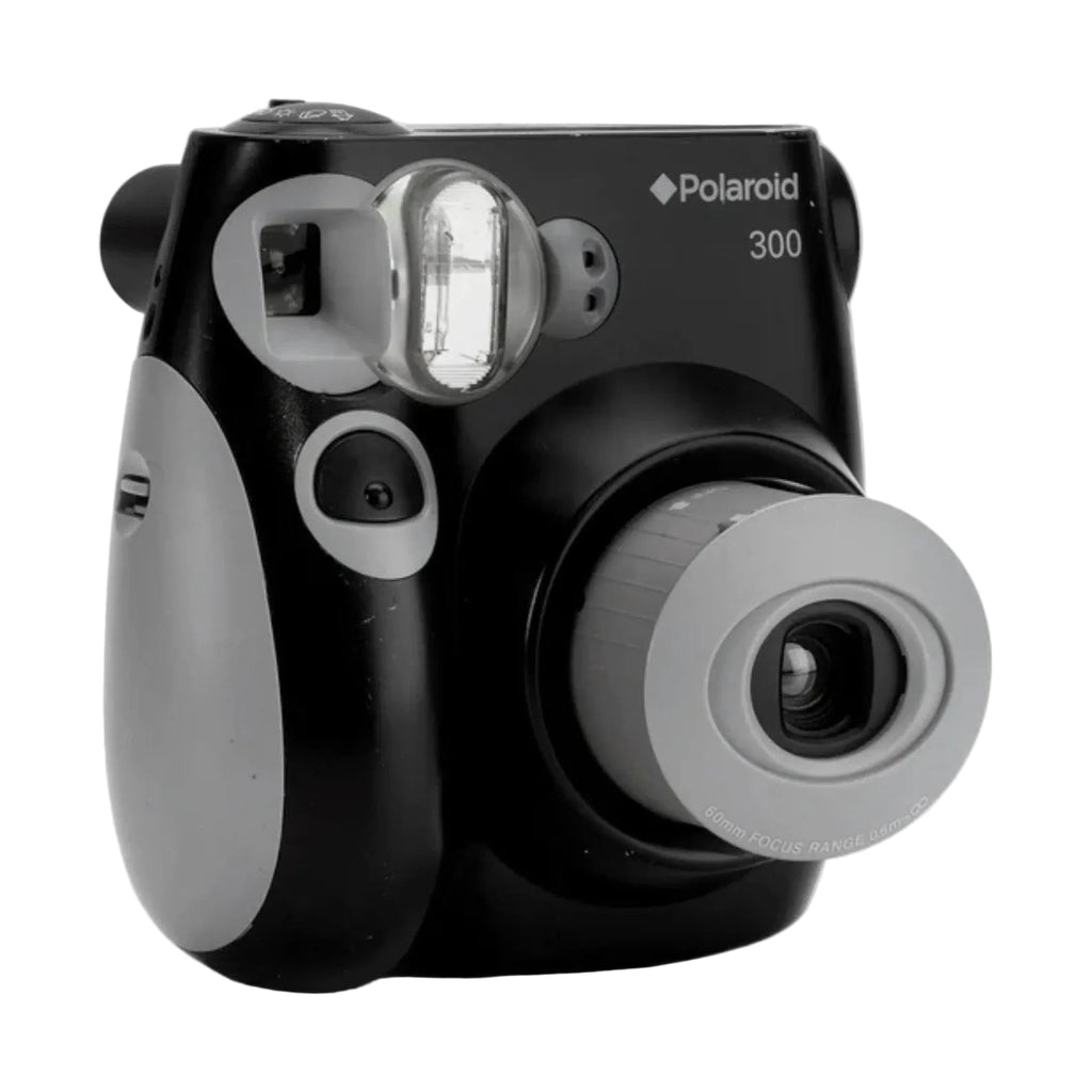 Polaroid 300 Black  Point and Shoot Film Camera
