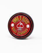 Pop Out Medallion Ball Marker - Red