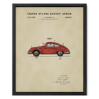 Red Vintage Sports Car (1962)