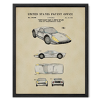 White Vintage Sports Car (1964)