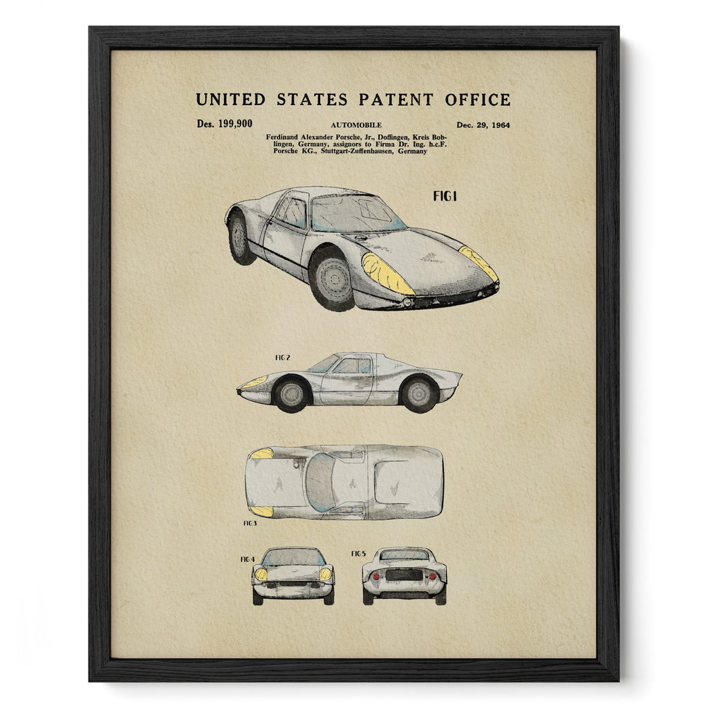 White Vintage Sports Car (1964)