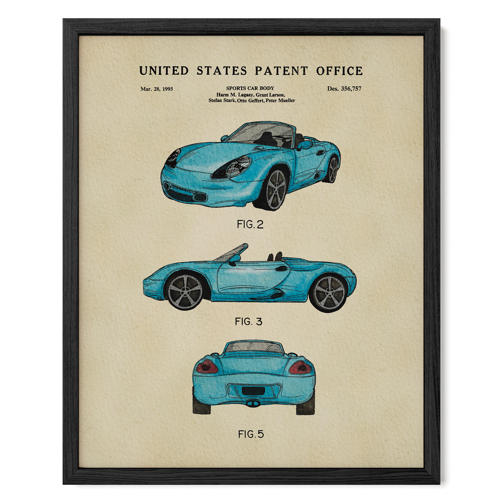 Blue Sports Car (1995)
