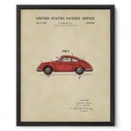 Red Vintage Sports Car (1962)