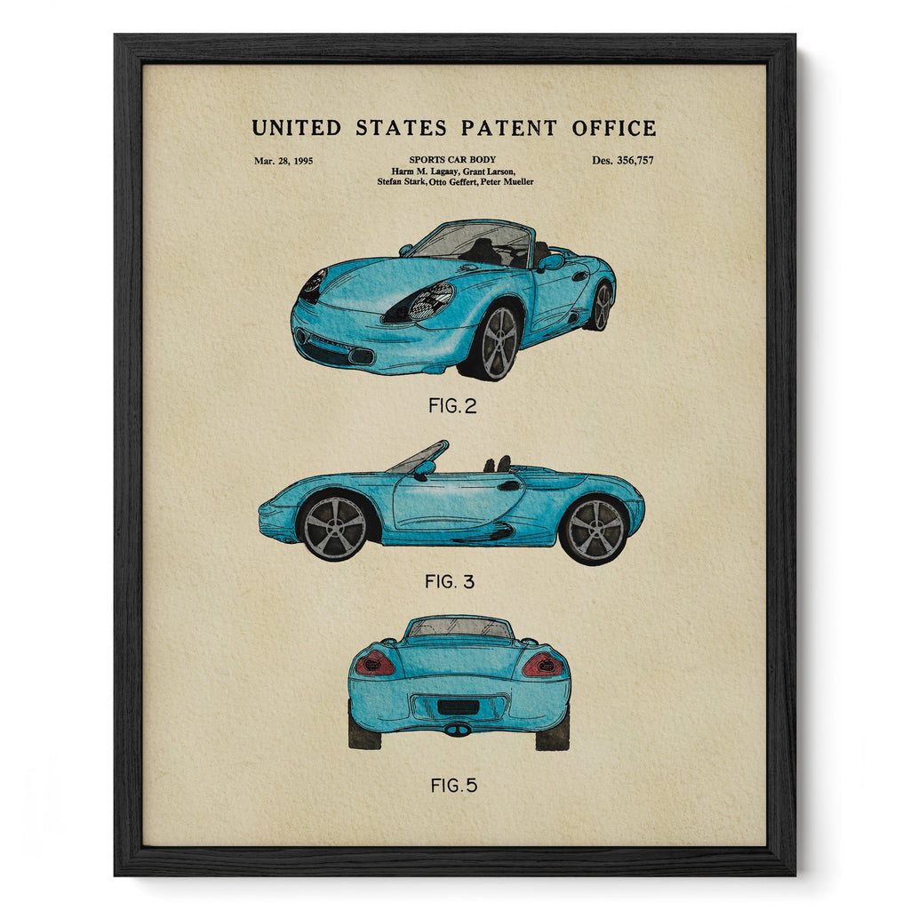 Blue Sports Car (1995)