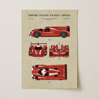 Red Prototype Race Car (2015)