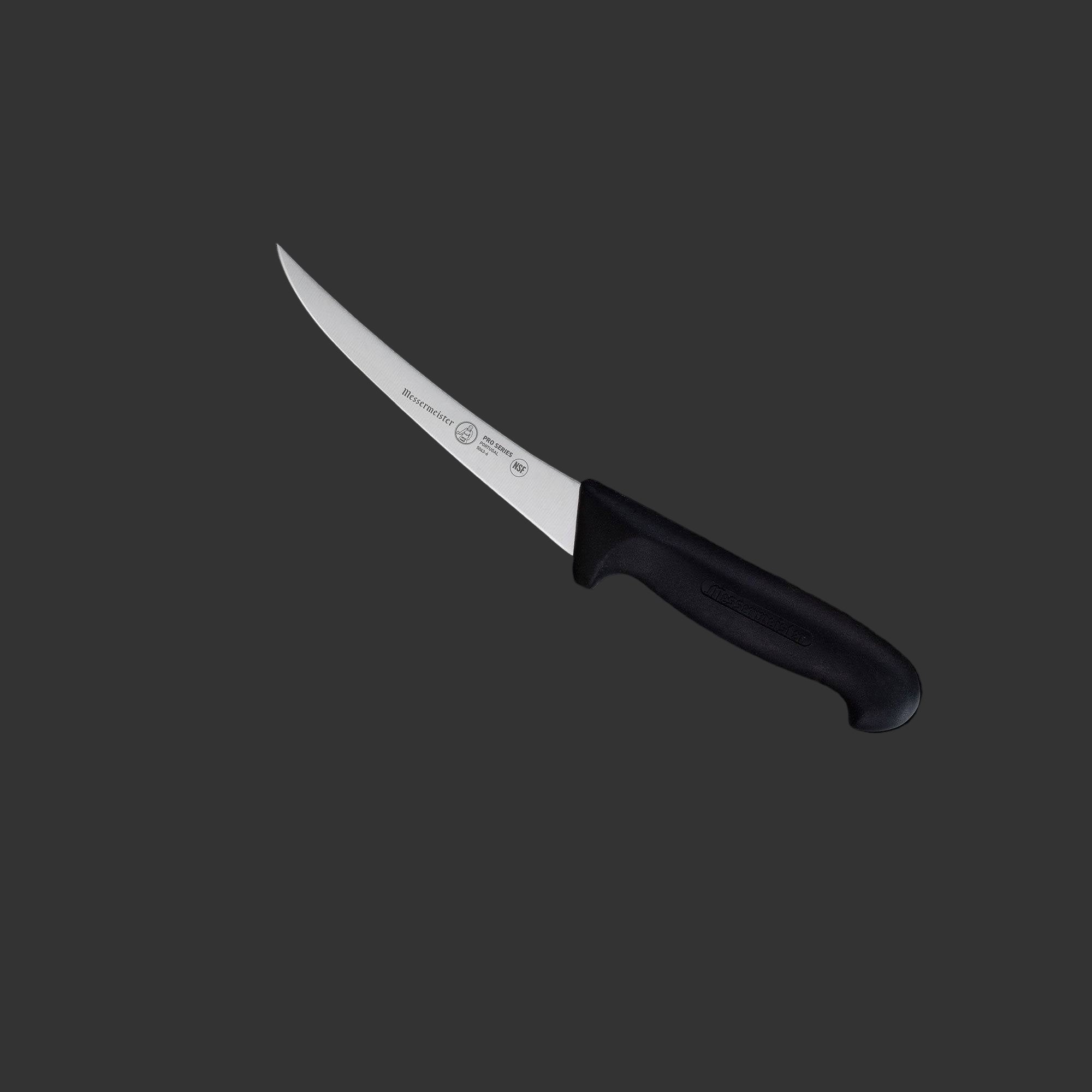 Pro Series Semi-Flex Curved Boning Knife - 6"
