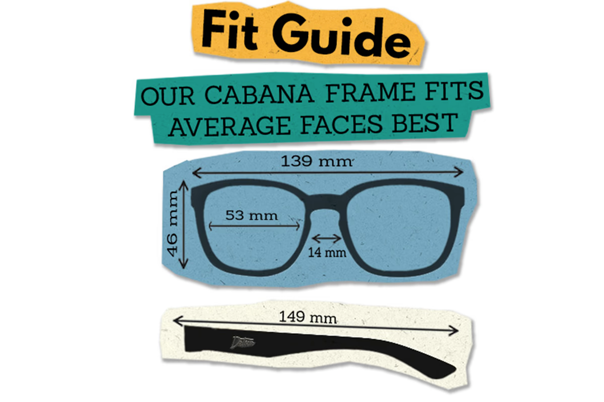 Cabana - Matte Black - 24K Gold Polarized