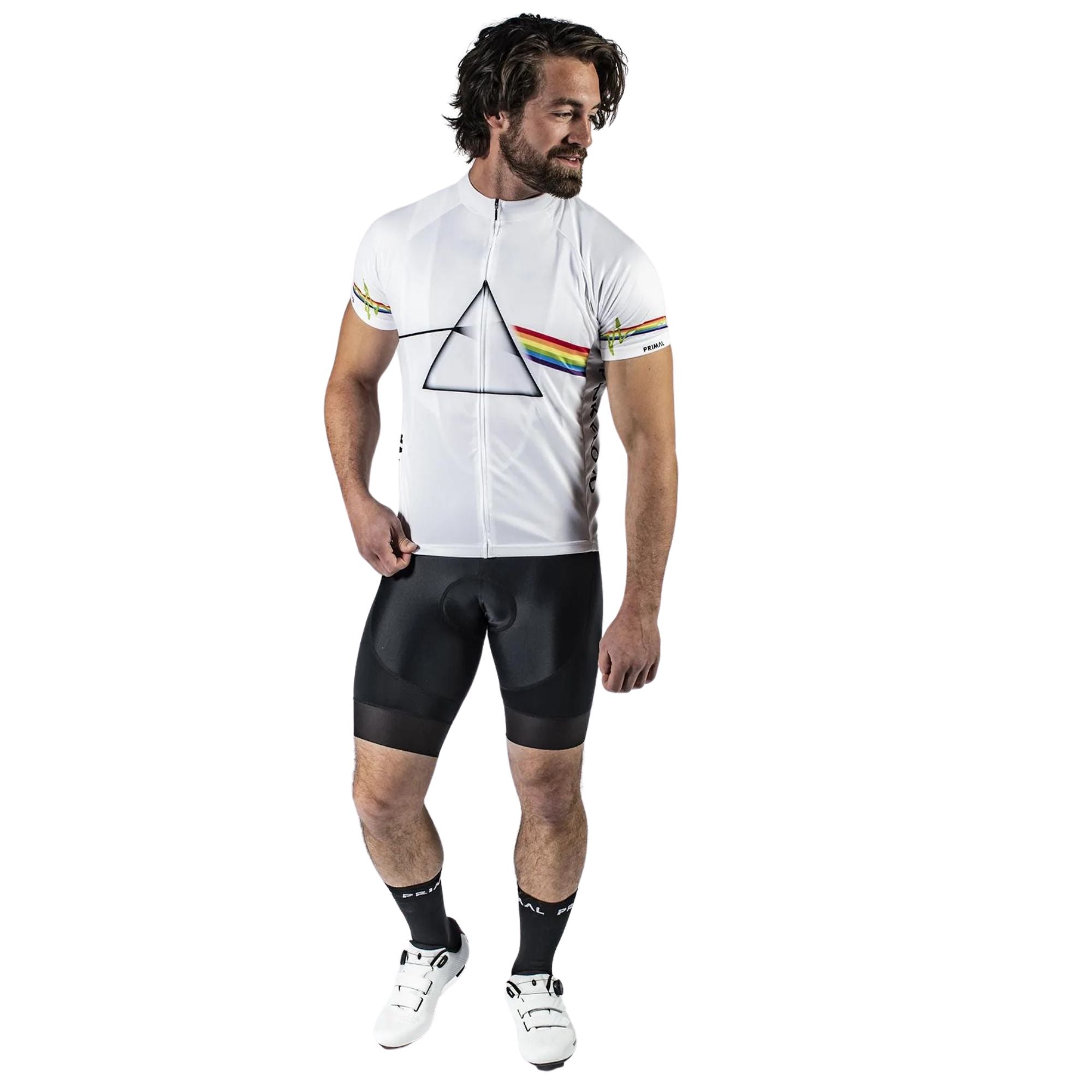 Pink Floyd White Dark Side of the Moon Jersey