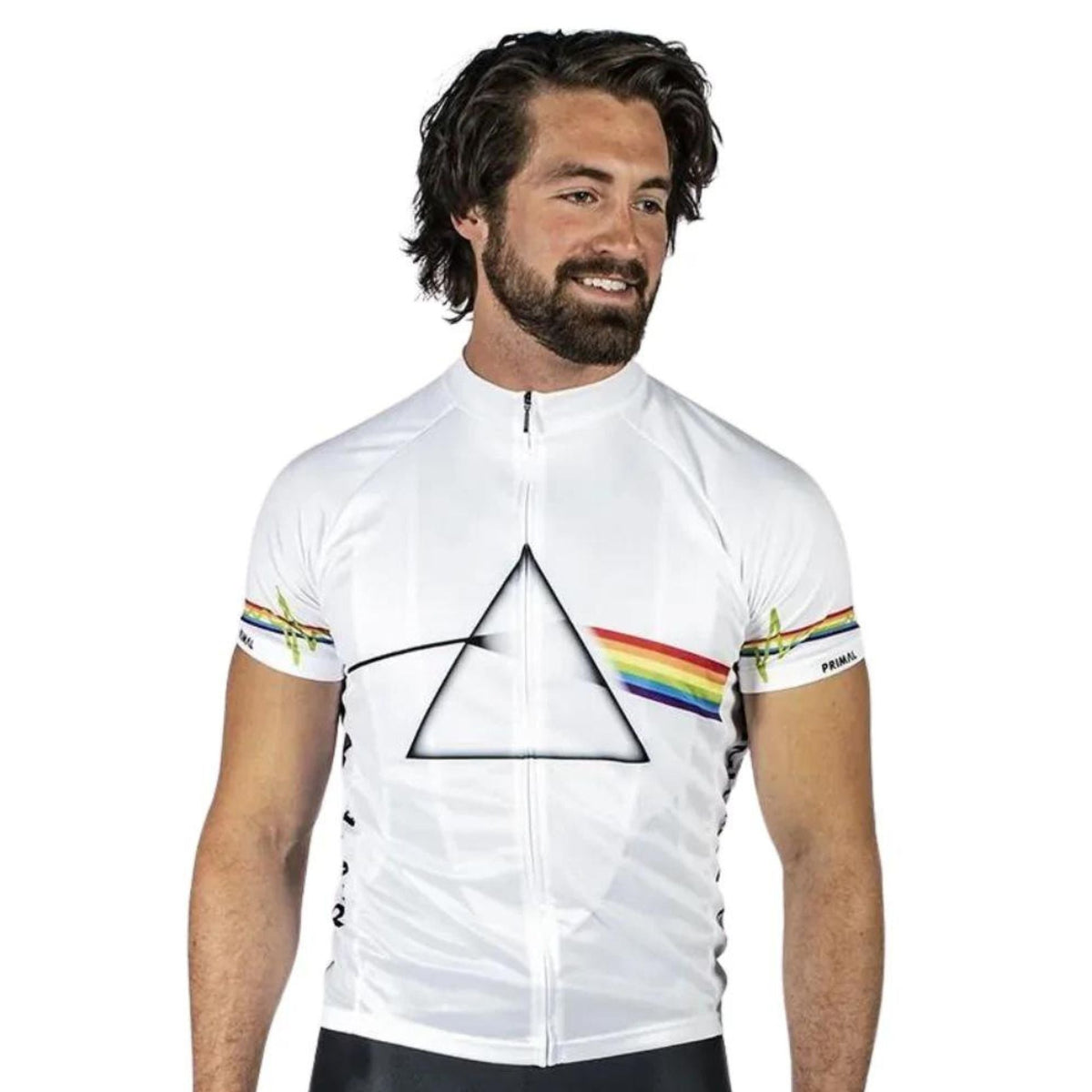 Pink Floyd White Dark Side of the Moon Jersey