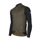 Alitios Men's Khaki/Black Long Sleeve Vertos Jersey