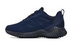 CALTO - Q222 - 2.6 Inches Taller (Navy/Coral) - Lightweight Sporty Sneakers