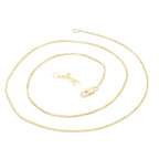 Cubic Zirconia Scissors Pendant 14K Gold Filled Necklace Set