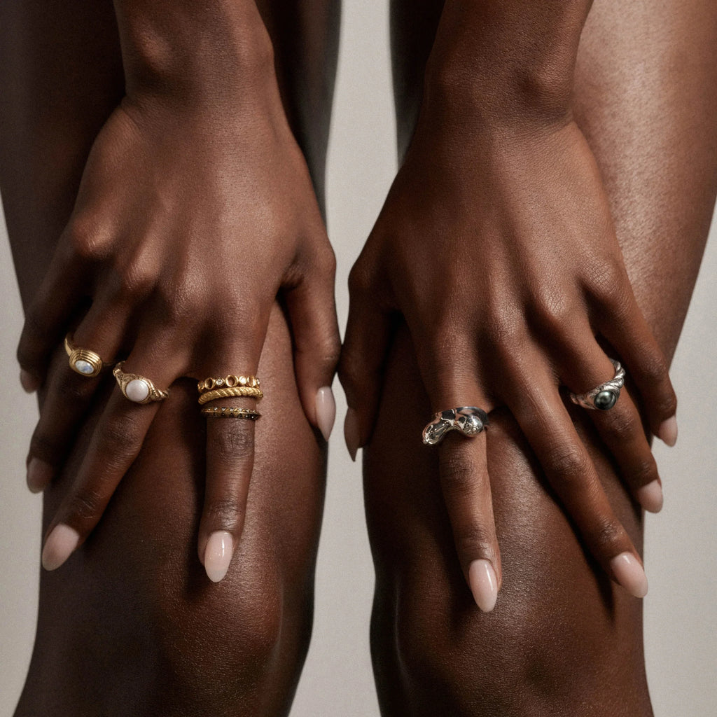 Aura Gemstone Band