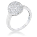 Brie 0.6ct CZ Contemporary Sphere Ring