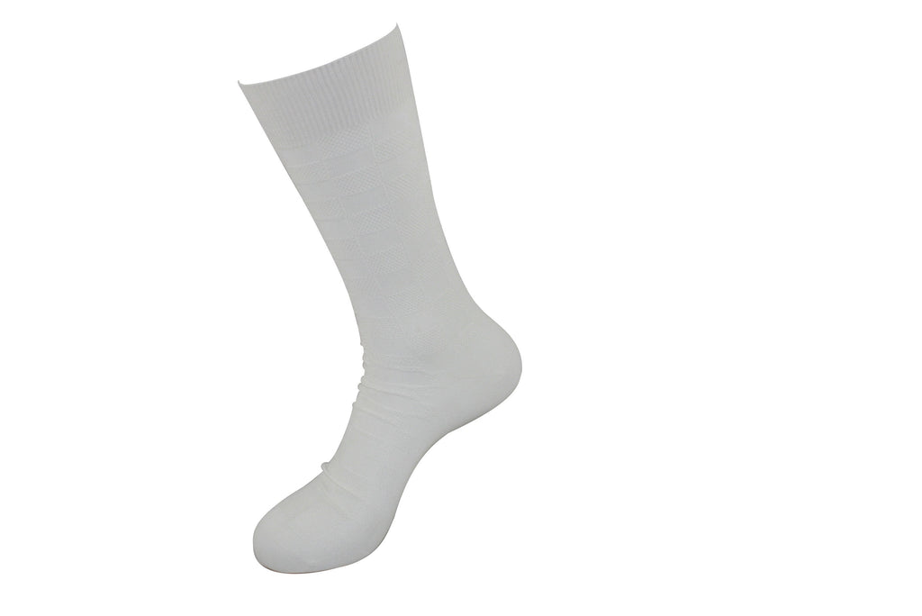 Men's Nylon Socks R15 White