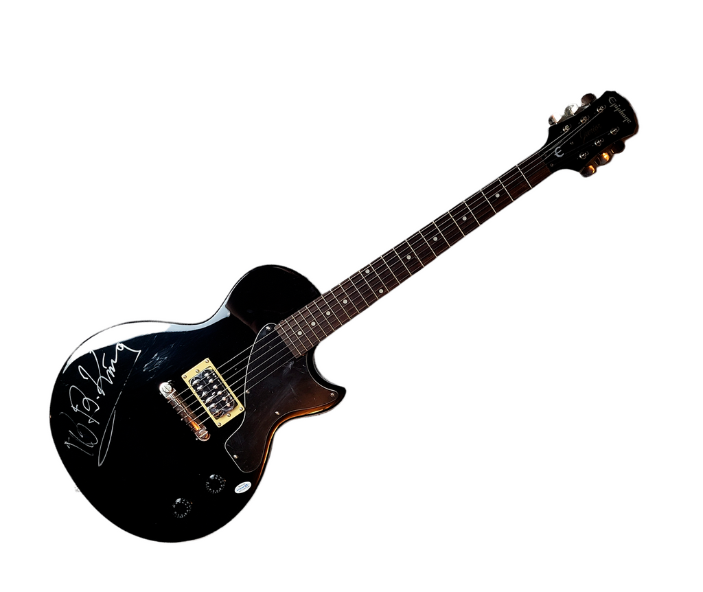 B.B. King Signed Autographed Gibson Epiphone Guitar UACC AFTAL RACC TS ACOA