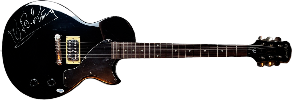 B.B. King Signed Autographed Gibson Epiphone Guitar UACC AFTAL RACC TS ACOA
