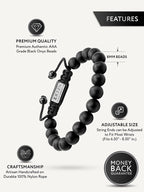 Black Onyx Beaded Bracelet - Bali