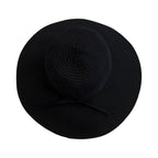 Women's Ribbon Braid Large Brim Hat