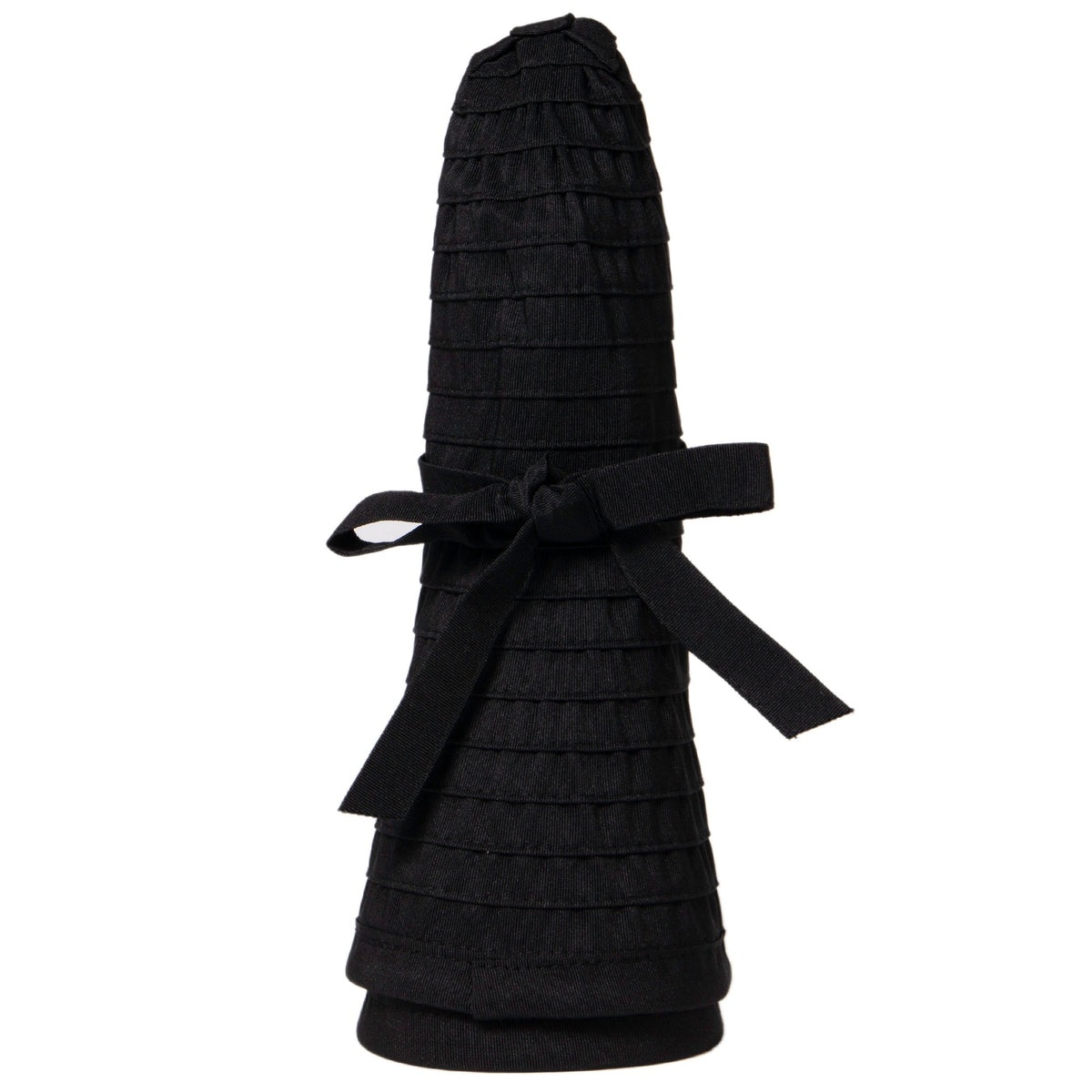 Women's Large Brim Ribbon Hat with a Bow