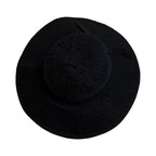 Women's Large Brim Ribbon Hat with a Bow
