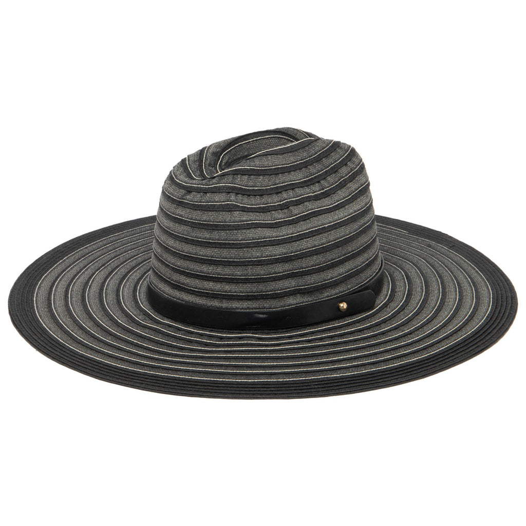 Renata - Wide Brim Cattleman's Crease Sun Hat
