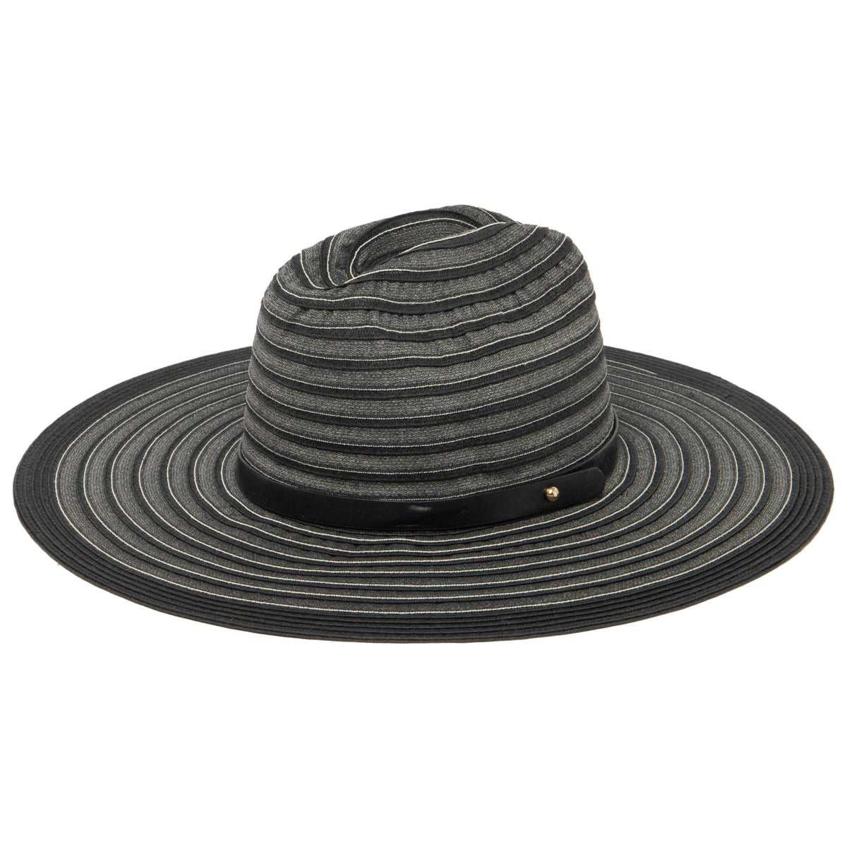 Renata - Wide Brim Cattleman's Crease Sun Hat