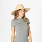 Renata - Wide Brim Cattleman's Crease Sun Hat