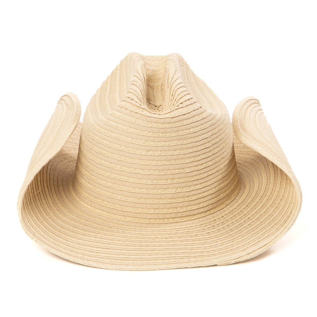 Luz - Cattleman's Crease Cowboy with Rolled Wire Brim