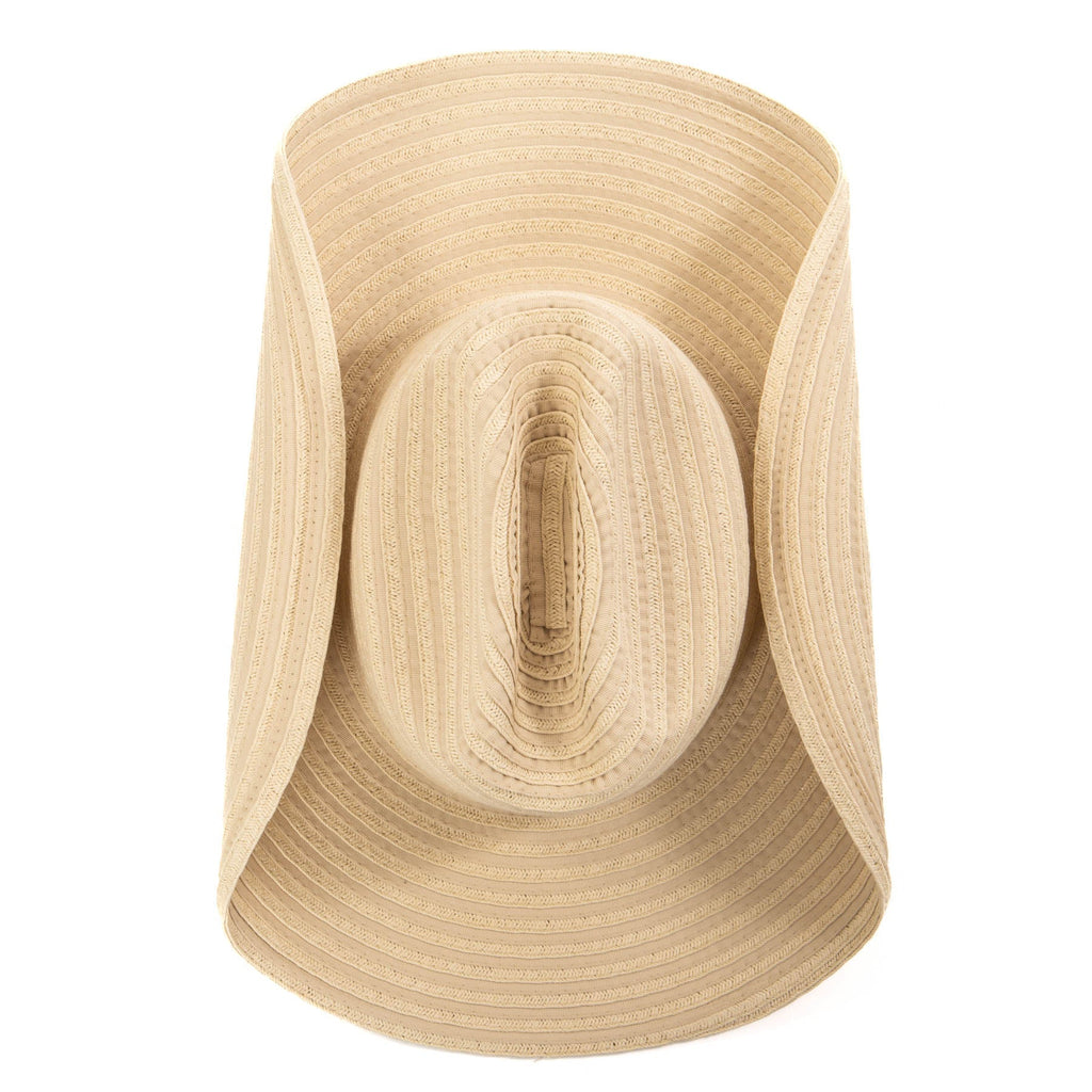 Luz - Cattleman's Crease Cowboy with Rolled Wire Brim