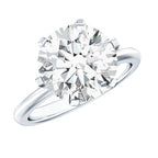 IGI Certified 5 Carat Lab Grown Diamond Solitaire Engagement Ring