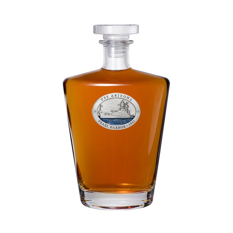 USS Arizona Pearl Harbor Royal Decanter