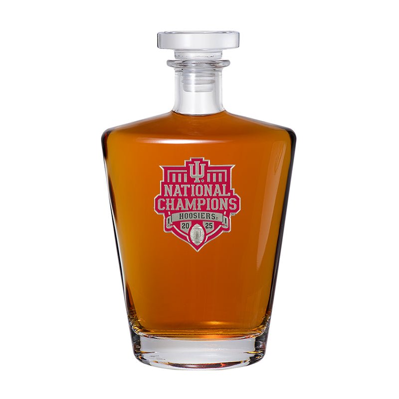 Indiana Hoosiers Football National Championship 2025 Royal Decanter
