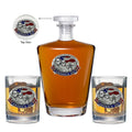 America's 250th Anniversary Mount Rushmore Royal Decanter with 2 Glasses
