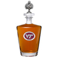 Virginia Tech University VT Logo Royal Decanter with 3D Top