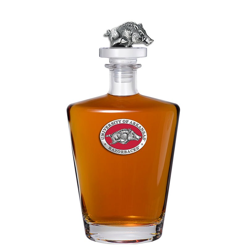 Arkansas Razorbacks Royal Decanter with 3D Top