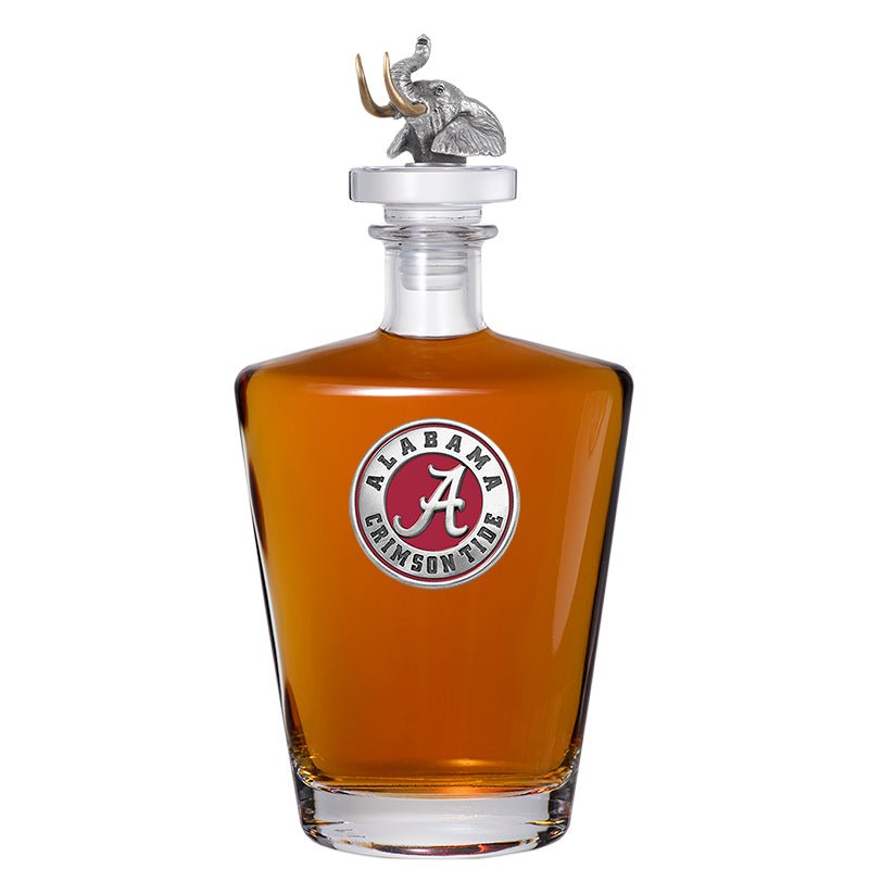 Alabama Crimson Tide Royal Decanter with 3D Top - Elephant