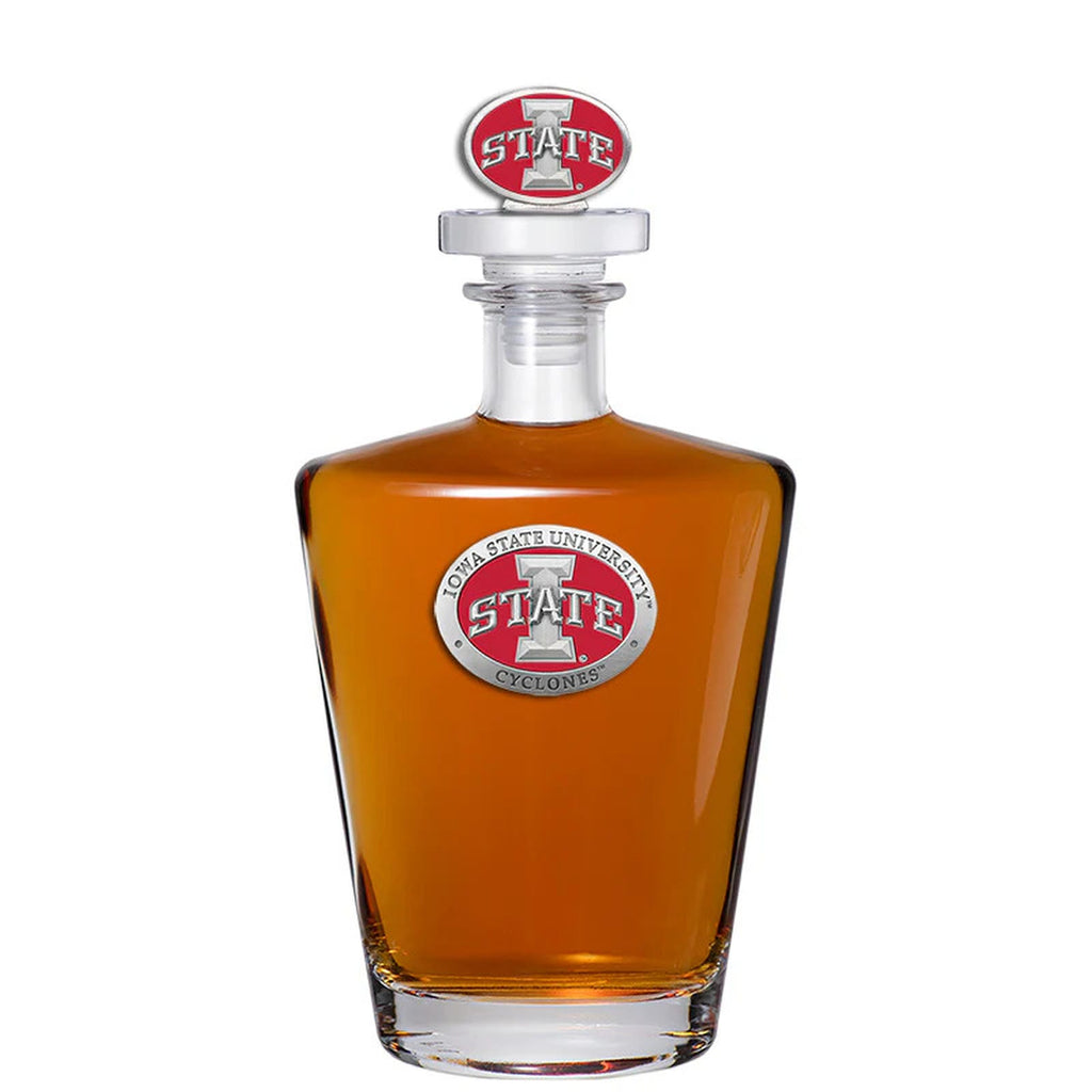 Iowa State Cyclones Royal Decanter w/ 3D Top