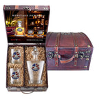 America's 250th Anniversary Capitol Dome Royal Decanter with 3D Top and 2 Glasses w/ Chest Box