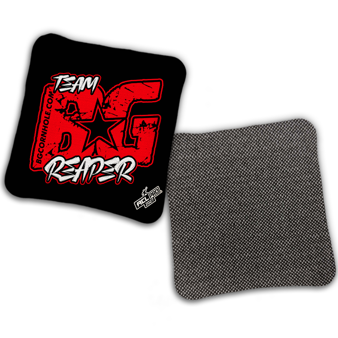 2027 ACL - BG REAPER “ESPN THROWBACK COLORMATCH" - Pro Stamped Cornhole Bags - SET OF 4 BAGS