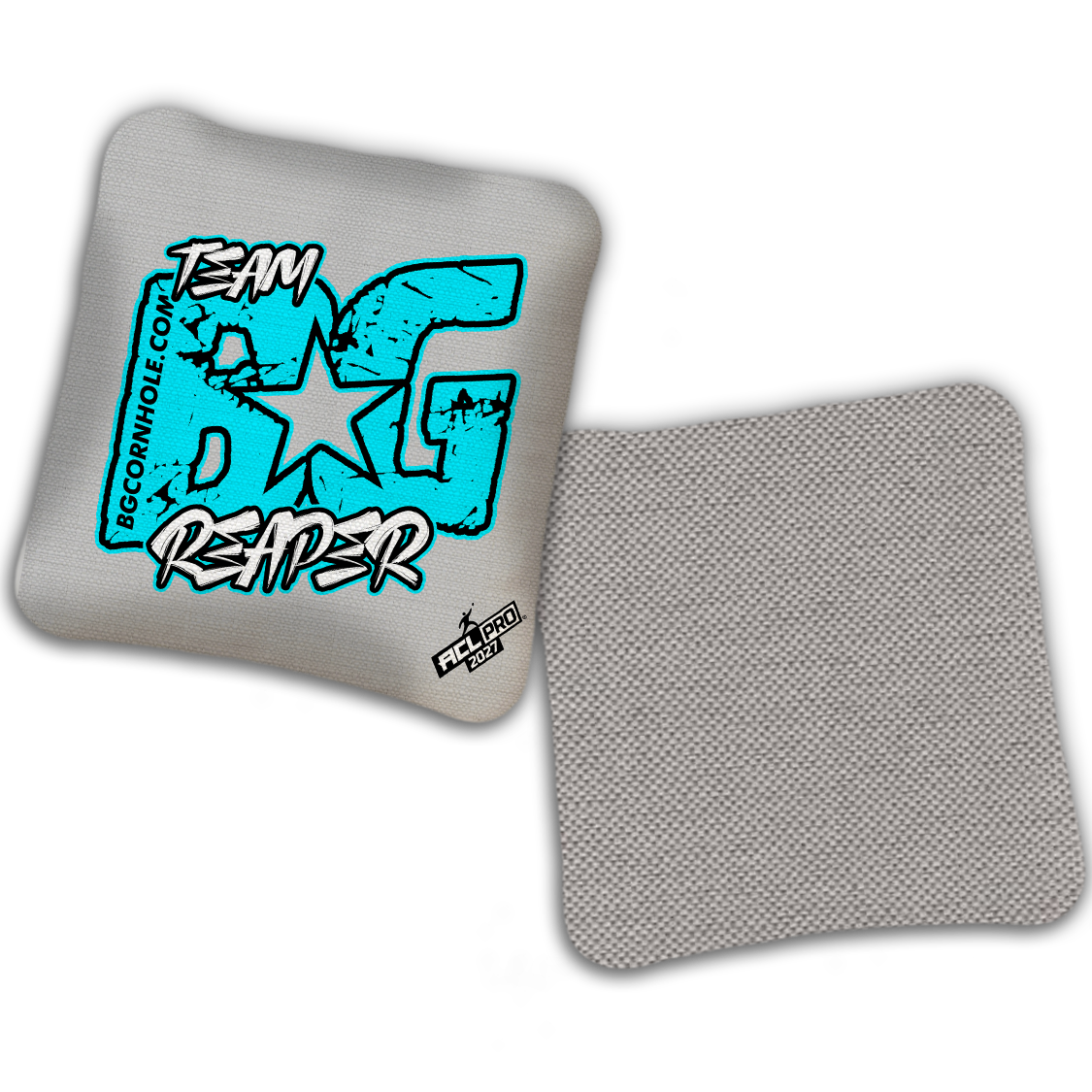 2027 ACL - BG REAPER “ESPN THROWBACK COLORMATCH" - Pro Stamped Cornhole Bags - SET OF 4 BAGS