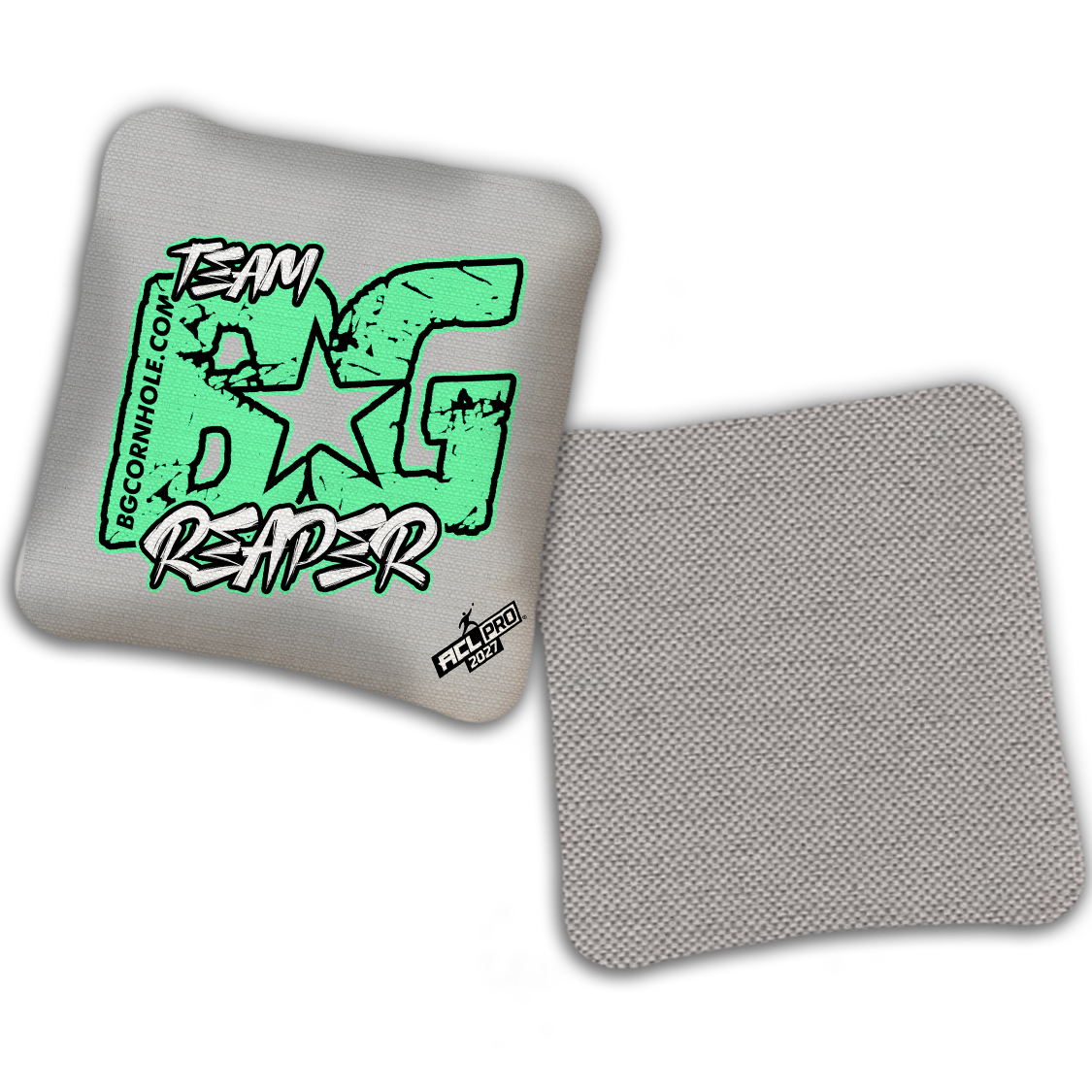 2027 ACL - BG REAPER “ESPN THROWBACK COLORMATCH" - Pro Stamped Cornhole Bags - SET OF 4 BAGS