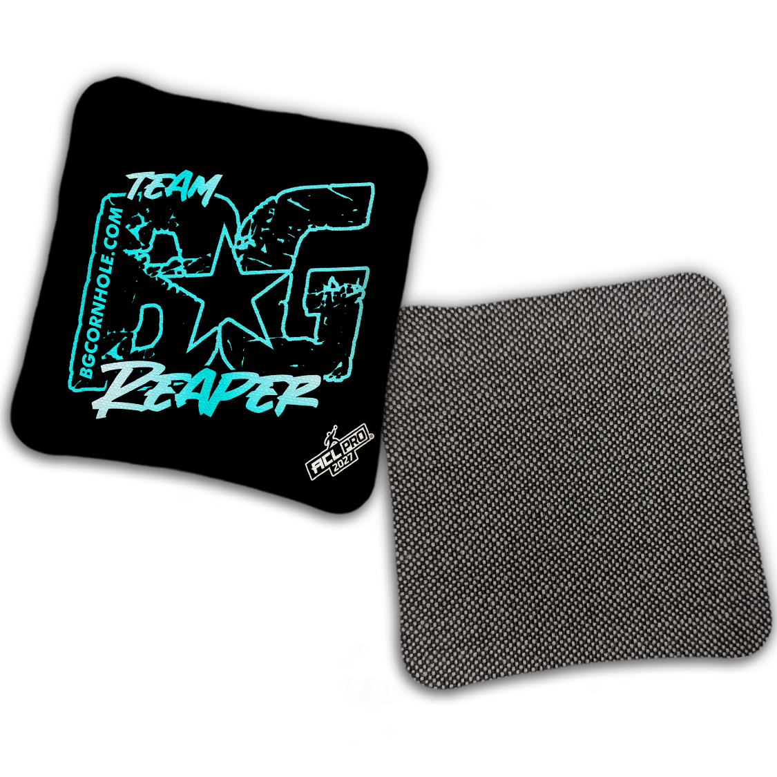 2027 ACL - BG Multiple Bag Models "OUTLINED TEAM BG" - Pro Stamped Cornhole Bags - SET OF 4 BAGS