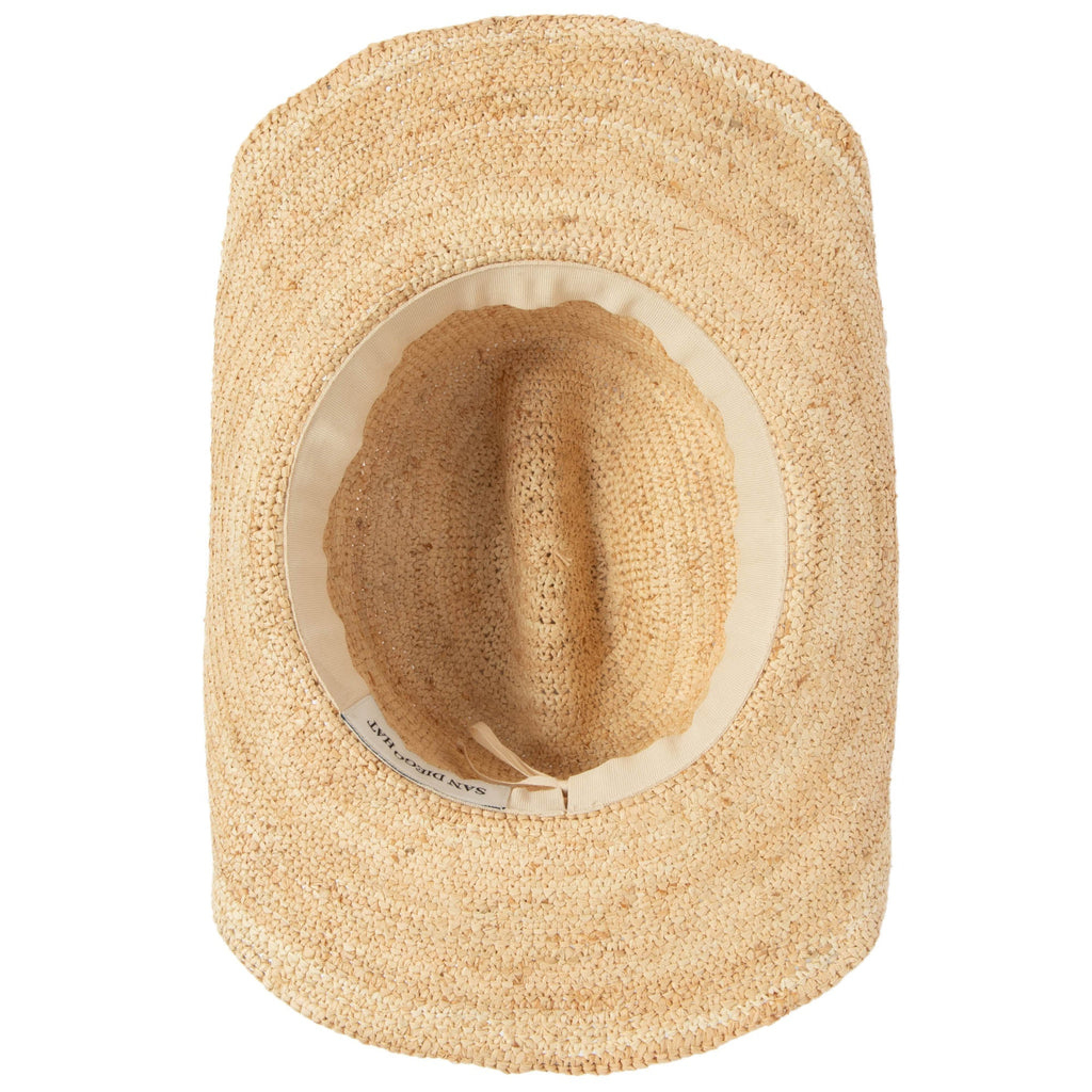 Ines - Women's Crochet Raffia Cowboy