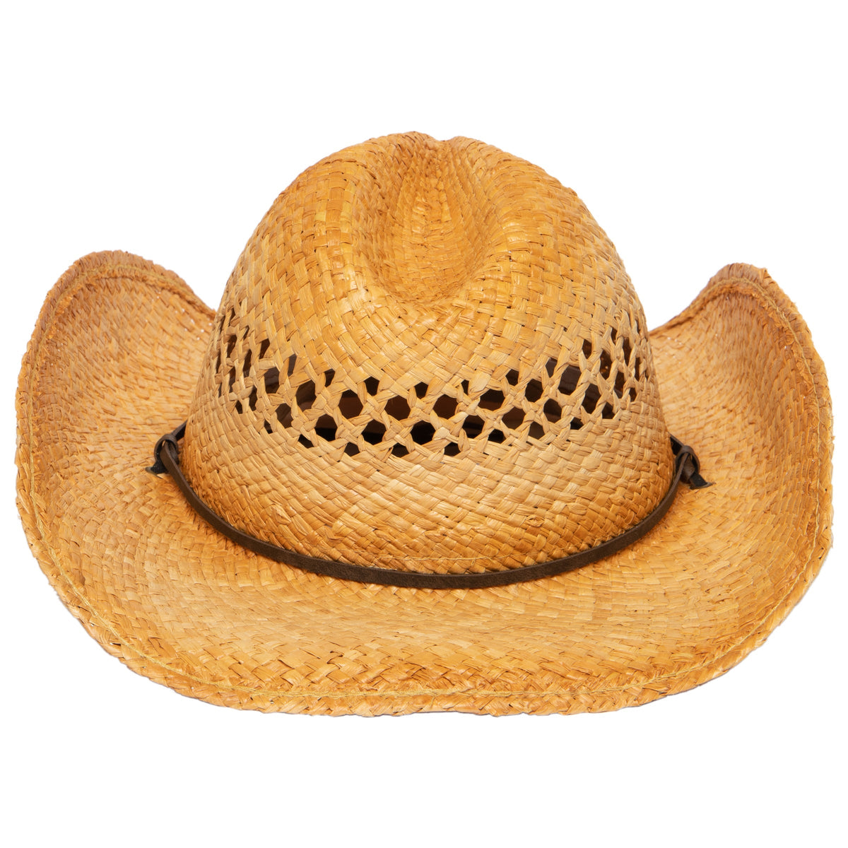 Women's Raffia Cowboy Hat
